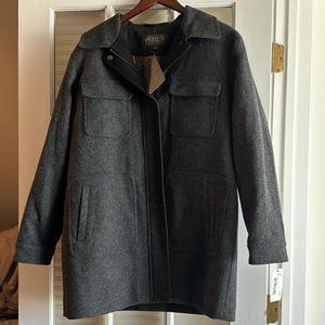 Pendleton wool jacket in dark gray.